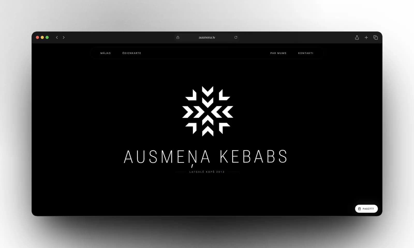 Ausmeņa Kebabs mājas lapa